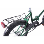 Retro skladací bicykel Fuzlu 20'' Universal / Universe 1 prevodový 15" zelená